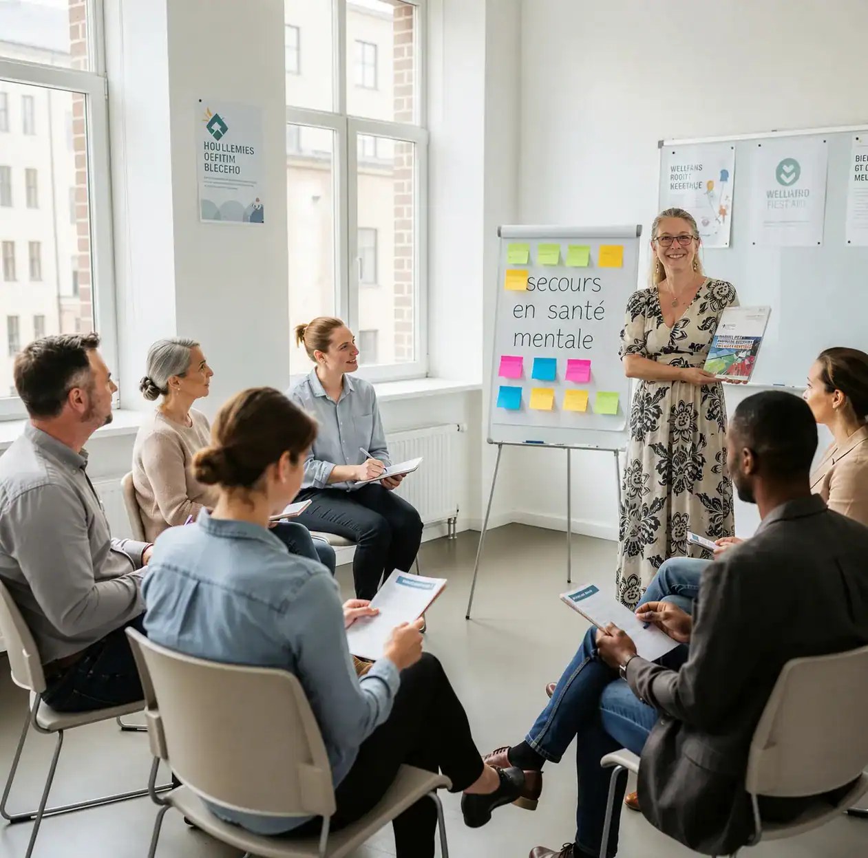 Formation Premiers secours en sant&eacute; mentale